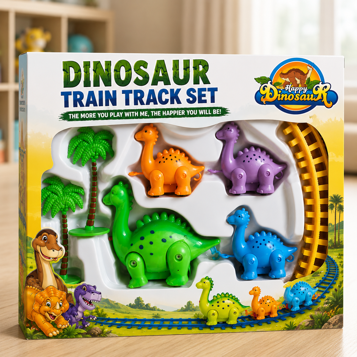 Multicolor Dinosaur Train Track Set (3315A)