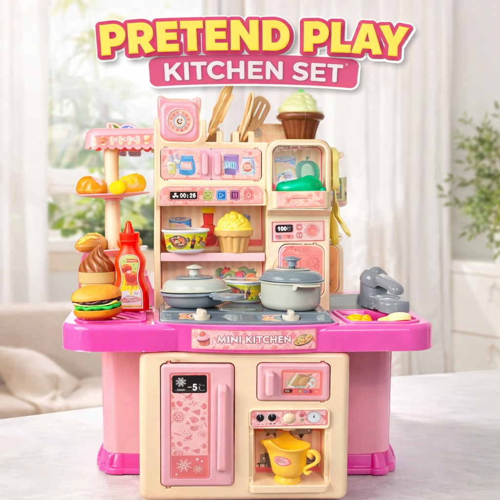 Pretend Play Kitchen Set for Kids (3960)
