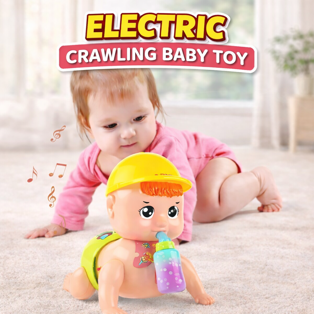 Electric Crawling Baby Toy With Music (6688-4)
