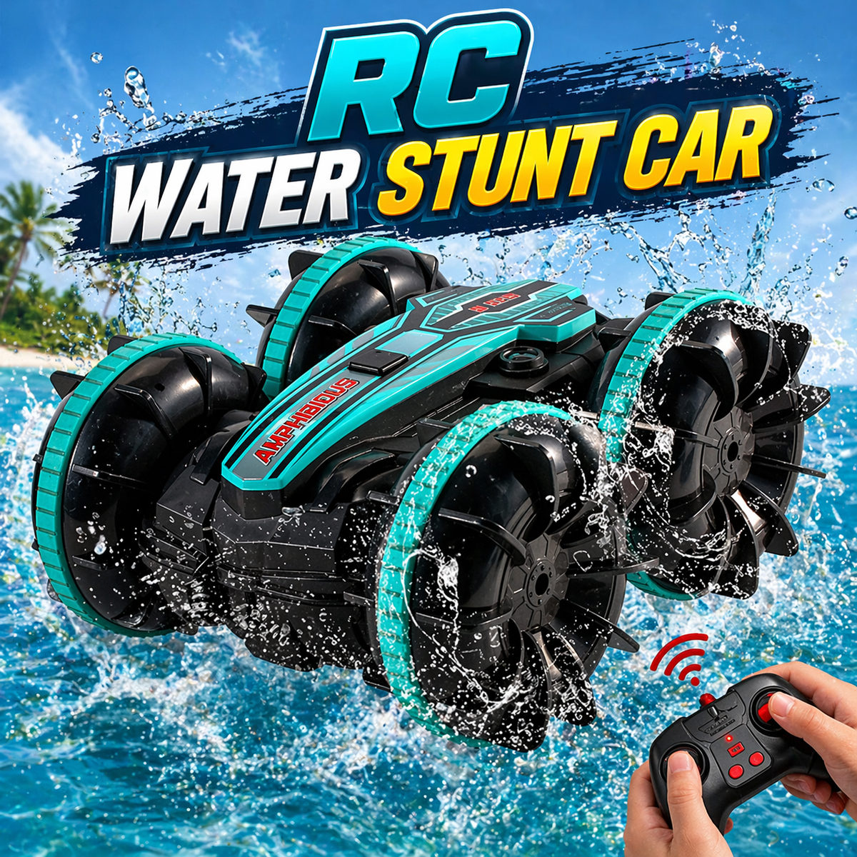 RC Water Stunt Car for Kids & Adults (CX-85)