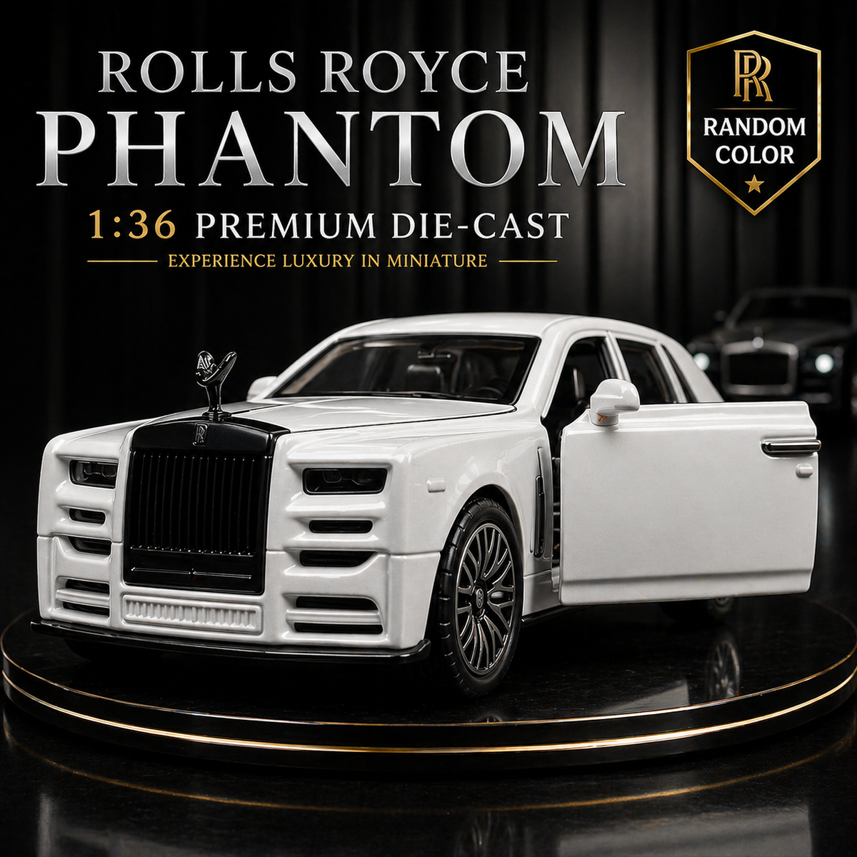 Rolls Royce Phantom 1:36 Premium Die-Cast (Random Color | W36888)