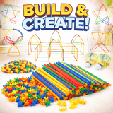Super Bamboo Sticks, Building Block Sticks For Kids