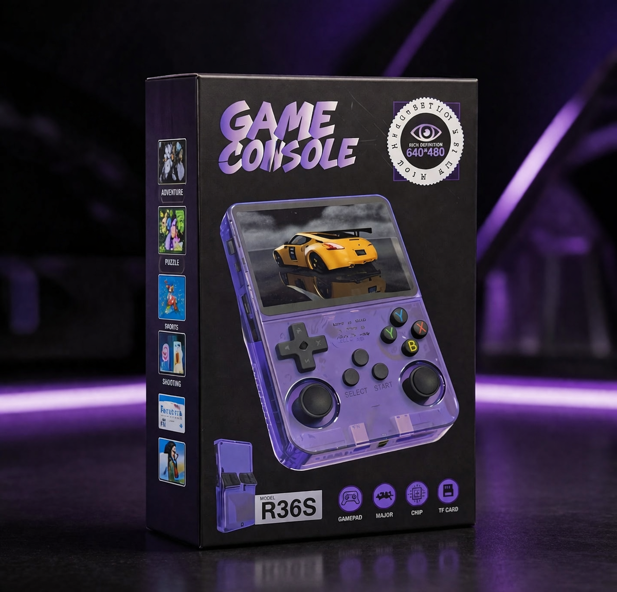 R36S Retro Handheld Console Game For Kids & Adults (R36S)