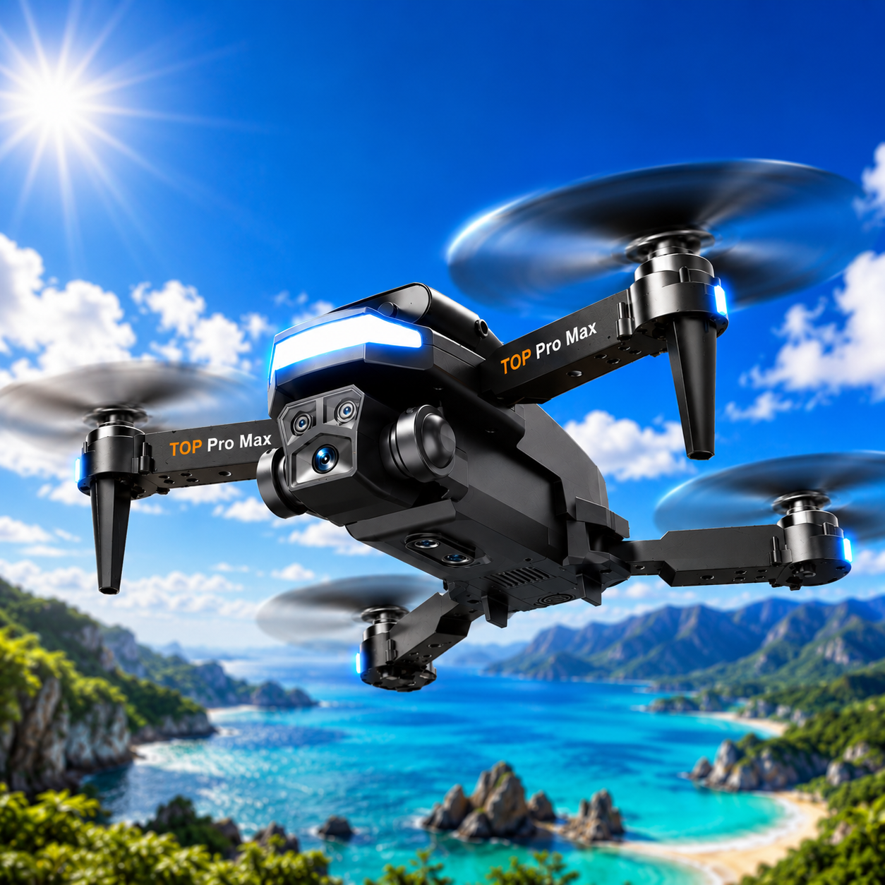 P23 Pro Foldable Camera Drone with Intelligent Obstacle Avoidance (P23)