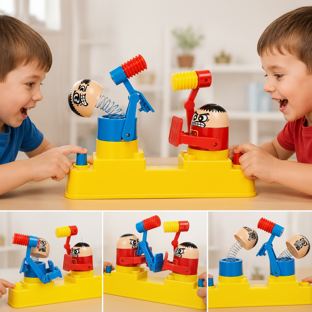 Two Player Hammer Battle Fighting Game for Kids (929-14)