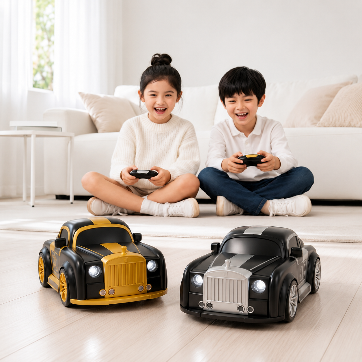 Remote Control Mini Drift Car Magnetic Transform RC Racing Car with Wireless Controller for Kids