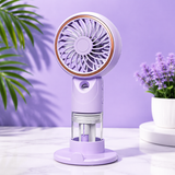 Portable Mini Rechargeable Fan with Water Spray (SD-23B)