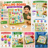 Kids Magnetic Color & Word Maze Wooden Montessori Puzzle (2025-18)