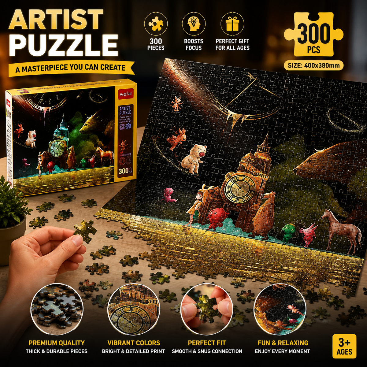 300 Pcs Artist Puzzle for Kids (AK2119)