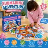 59 Pcs Submarine Adventure Puzzle for Kids (88735)
