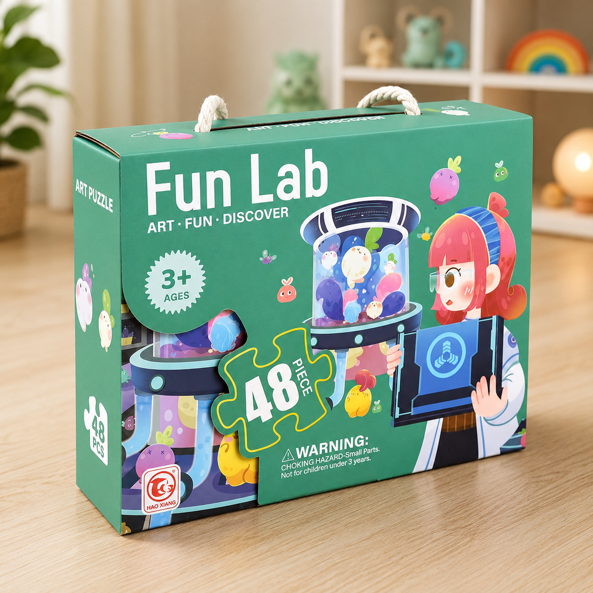 48 Pcs Educational Jigsaw Puzzle for Kids (88618/20)