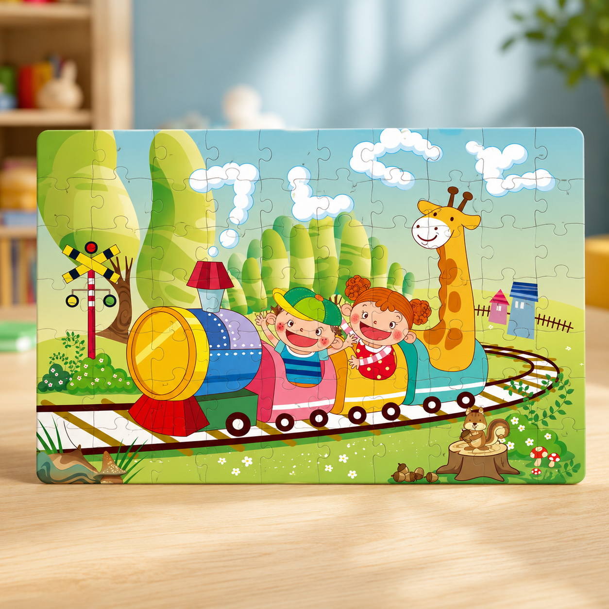120 Pcs Jigsaw Puzzle for Kids (Random | 883)