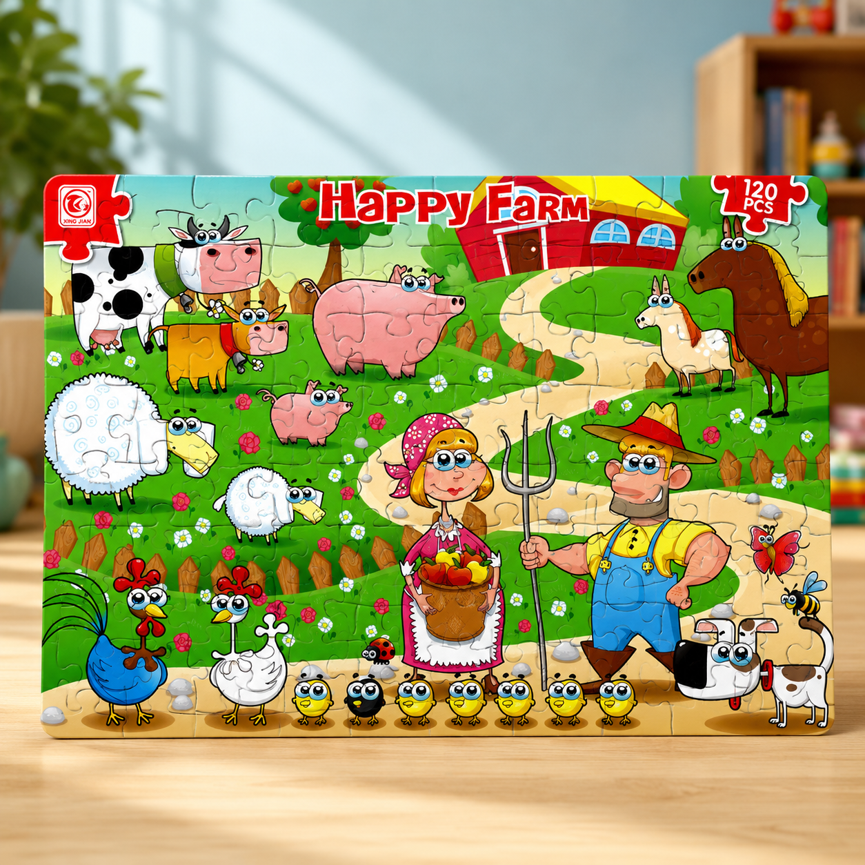 120 Pcs Jigsaw Puzzle for Kids (Random | 883)
