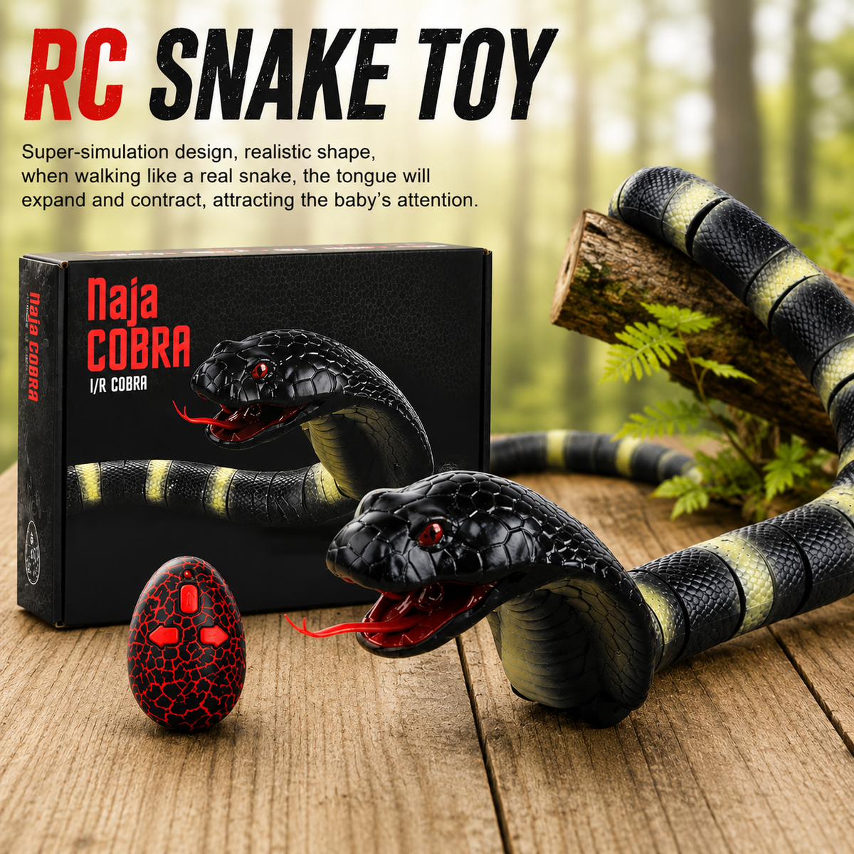 Remote Control Snake Toy (8808A-B)