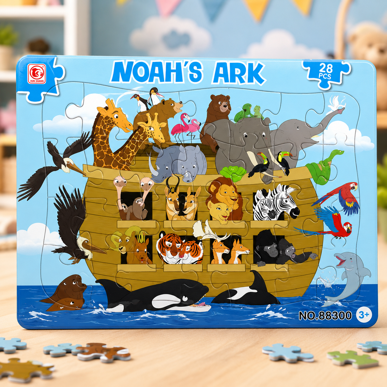 28 Pcs Jigsaw Puzzle for Kids (Random | 88)