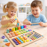 6-in-1 Montessori Wooden Smart Board (2025-44)