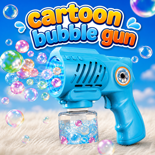 Cartoon Bubble Gun for Kids (Random Color | AL-2037)