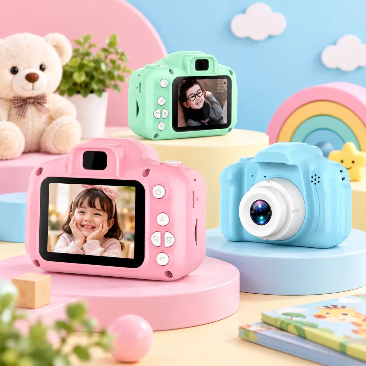 Mini Digital HD Camera and Video Recorder for Children