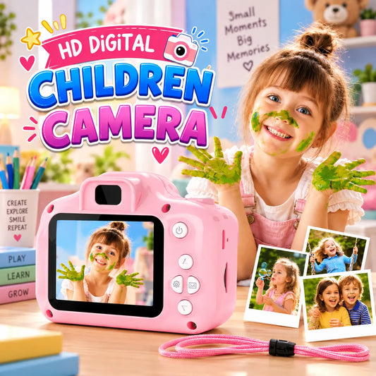 Mini Digital HD Camera and Video Recorder for Children