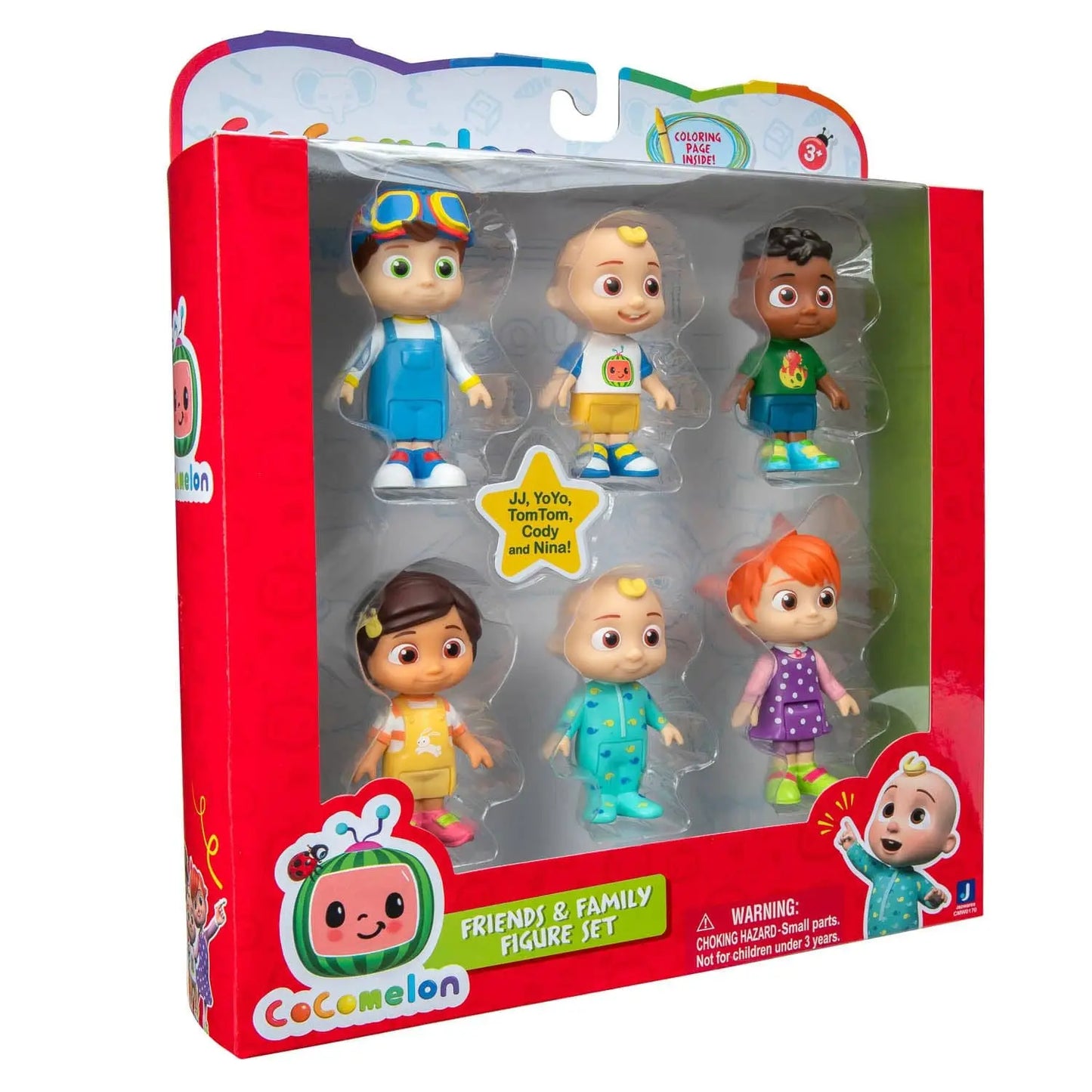 CoComelon Friends and Family 6 - Pack - Toynix