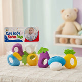 Colorful 4 Piece Set of Baby Teethers (YS466-5)
