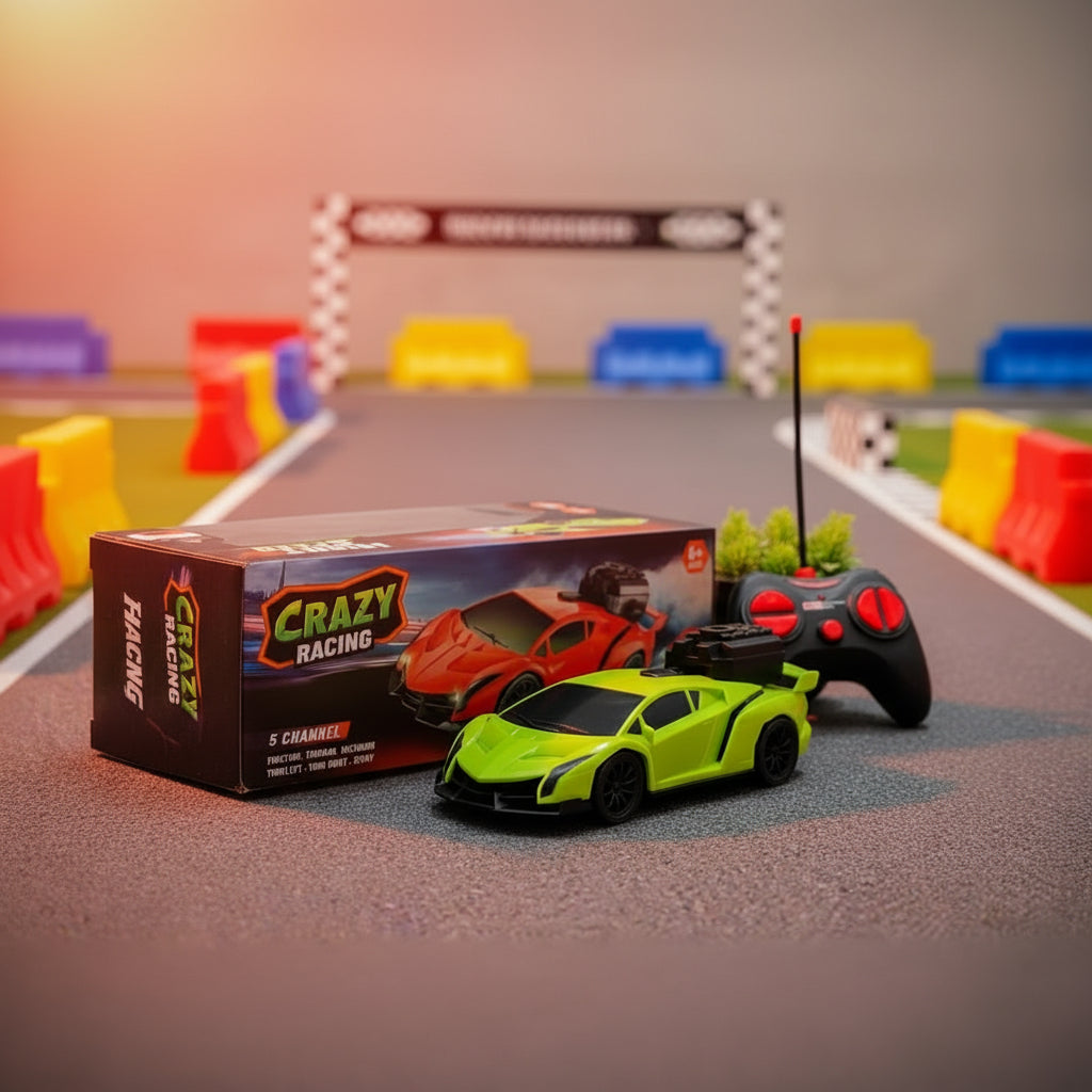 High Speed Remote Control Spray Car (Random Color | XJD575-68A)