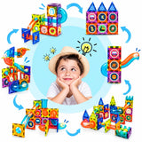 Lighting Castle Magnetic Building Blocks for Kids (E134)