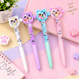 Cute Cat Glitter Ballpoint Pen For Kids (1005)