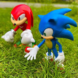 Cute Sonic The Hedgehog PVC Character Toy Figure and Models