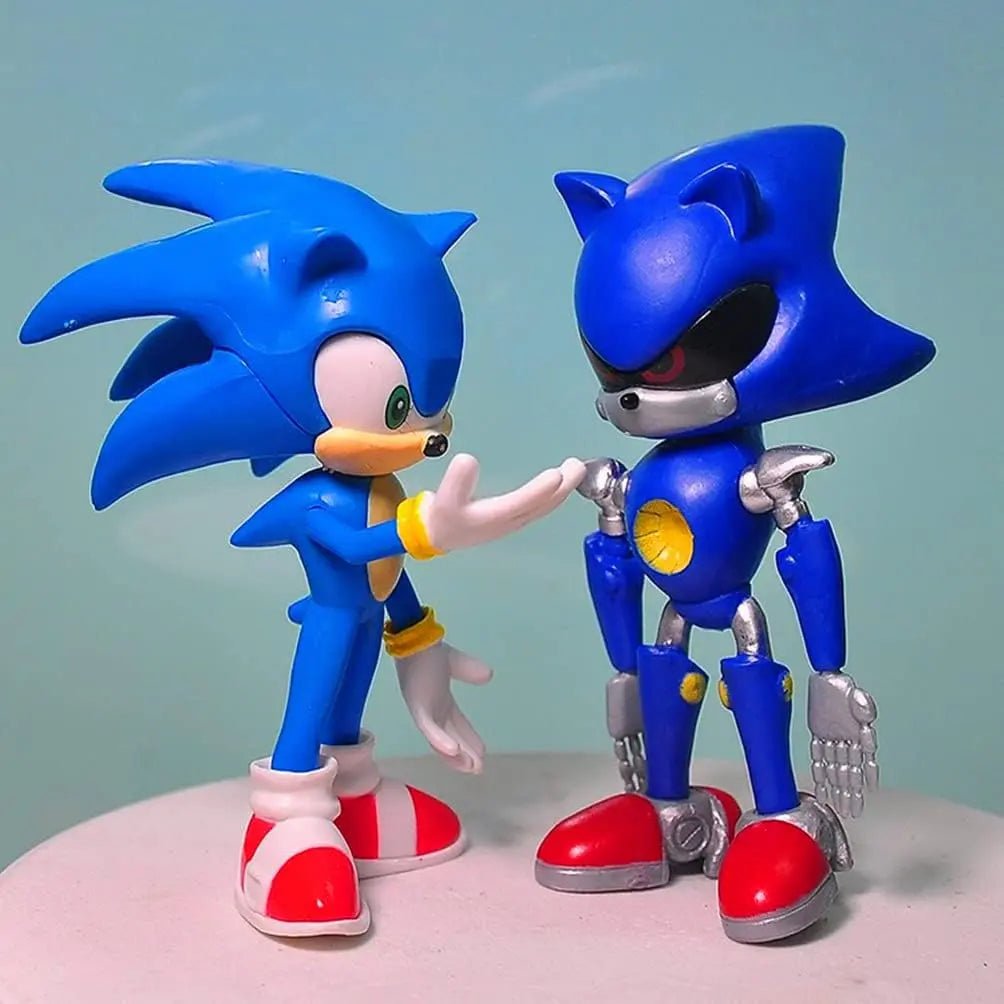 Cute Sonic The Hedgehog PVC Character Toy Figure and Models