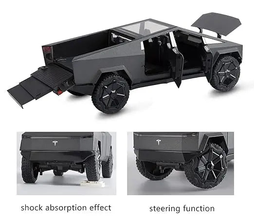 Cybertruck Diecast Car Toy Collection for Kids - 1 Pc (Random Color)