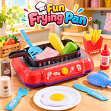 DIY Pretend Play Cooking Food Kitchen Toy Set for Kids (2A550)