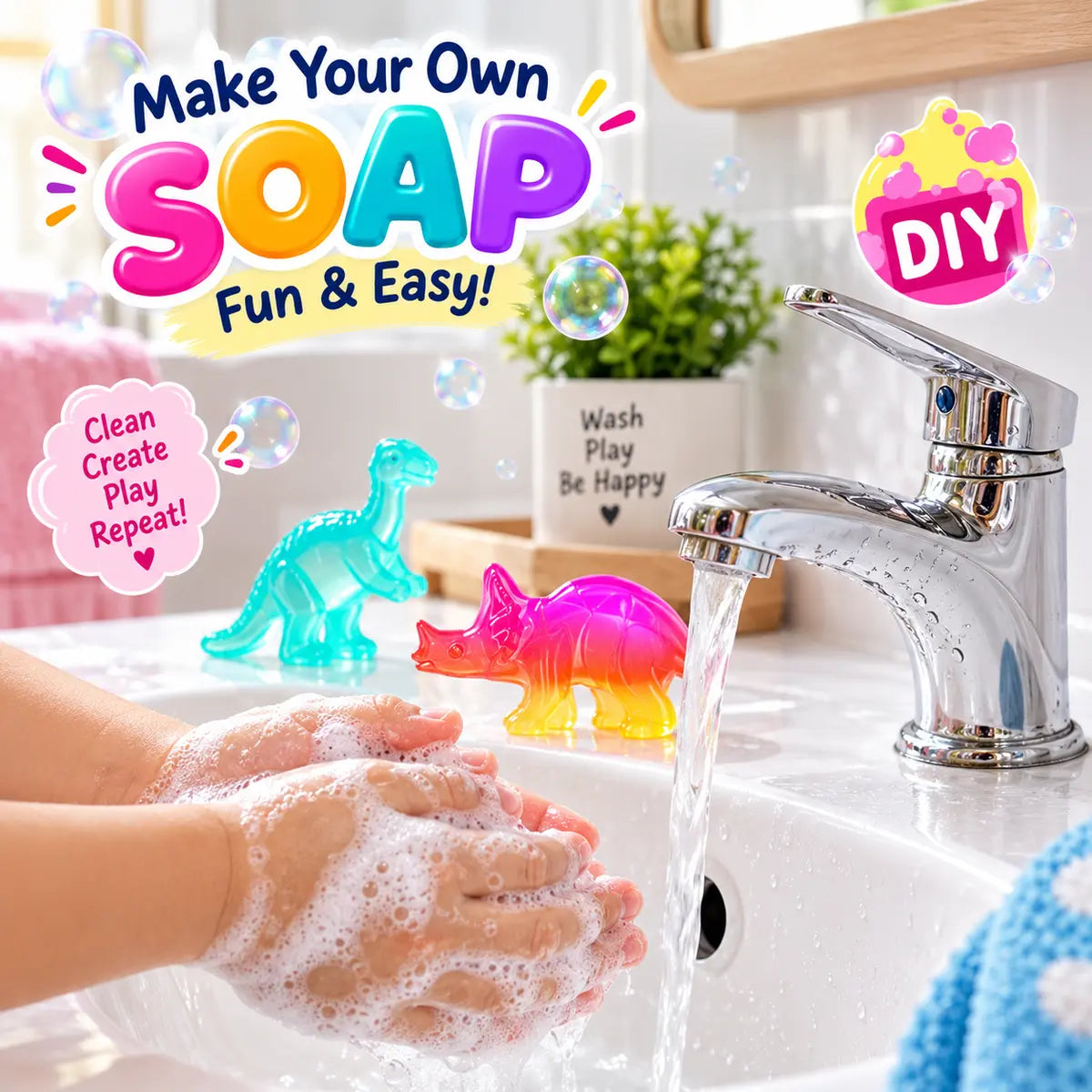 DIY Soap Making STEM Science Kit for Kids (946-27S)