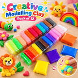 DIY Soft Creative Modelling Clay dough For Kids (Imported)