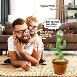 Dancing Talking Cactus Toy (Rechargeable | 02)