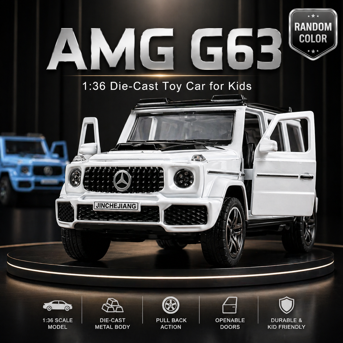 Mercedes AMG G63 1:36 Premium DieCast (Random Color | W36888)