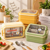 Double Layer Stainless Steel Kids Lunch Box (029-9)