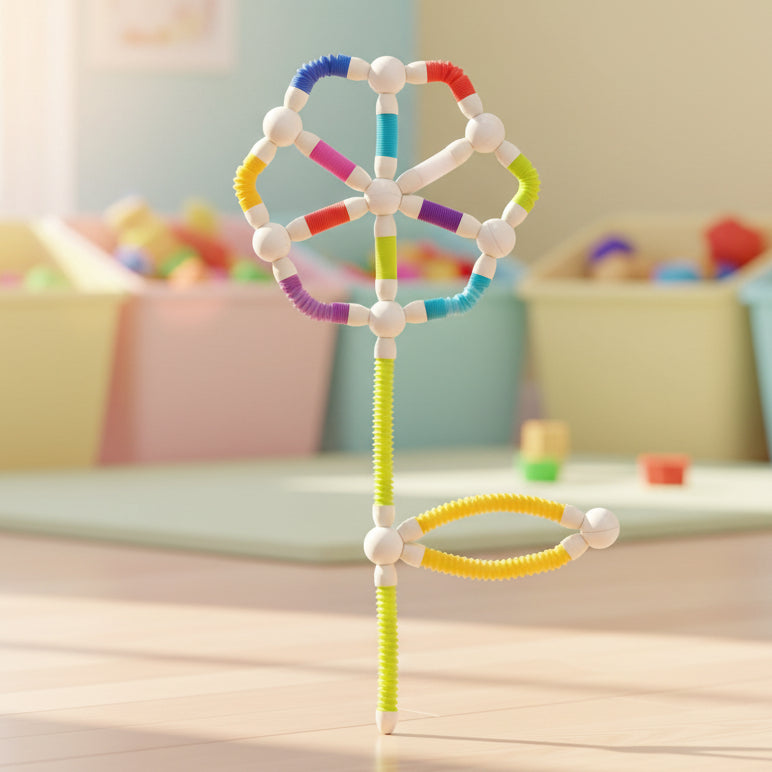 Flexible Magnetic Tube Building Blocks - 26 Pcs (XC-F1)