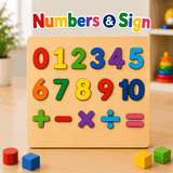 Early Educational Wooden Colorful 3D Learning Board (XY-5624)