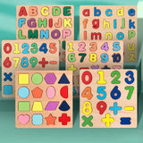Early Educational Wooden Colorful 3D Learning Board (XY-5624)