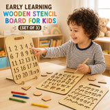 Early Learning Wooden Stencil Board For Kids (pk-003)