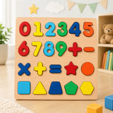 Early Educational Wooden Colorful 3D Learning Board (XY-5624)