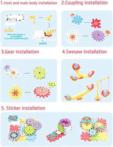 Electric Building Block Gear Toy (83pcs | 6021)