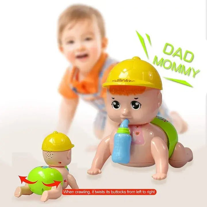 Electric Crawling Baby Toy With Music (6688-4)
