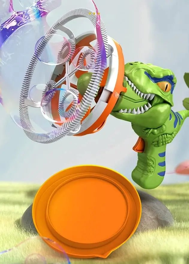 Electric Dino Bubble Maker Gun toy for Kids (HO15)