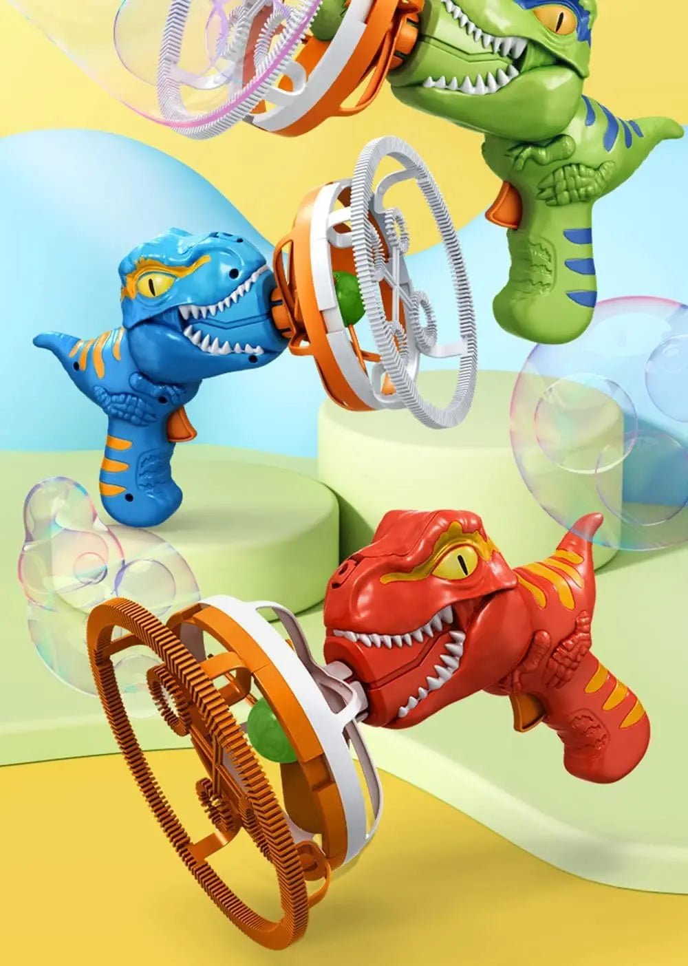 Electric Dino Bubble Maker Gun toy for Kids (HO15)