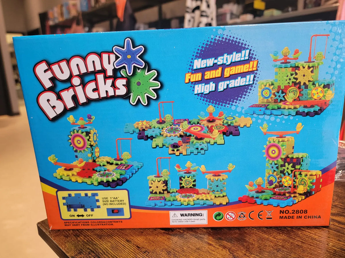 53 Pcs Electric Gear Building Block Toy for Kids (2808)