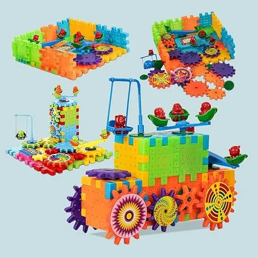 53 Pcs Electric Gear Building Block Toy for Kids (2808)