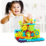 53 Pcs Electric Gear Building Block Toy for Kids (2808)