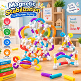 Flexible Magnetic Tube Building Blocks (36pcs)